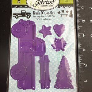 Truck O Goodies Dies By Paper Artist Vintage Truck Christmas Tree